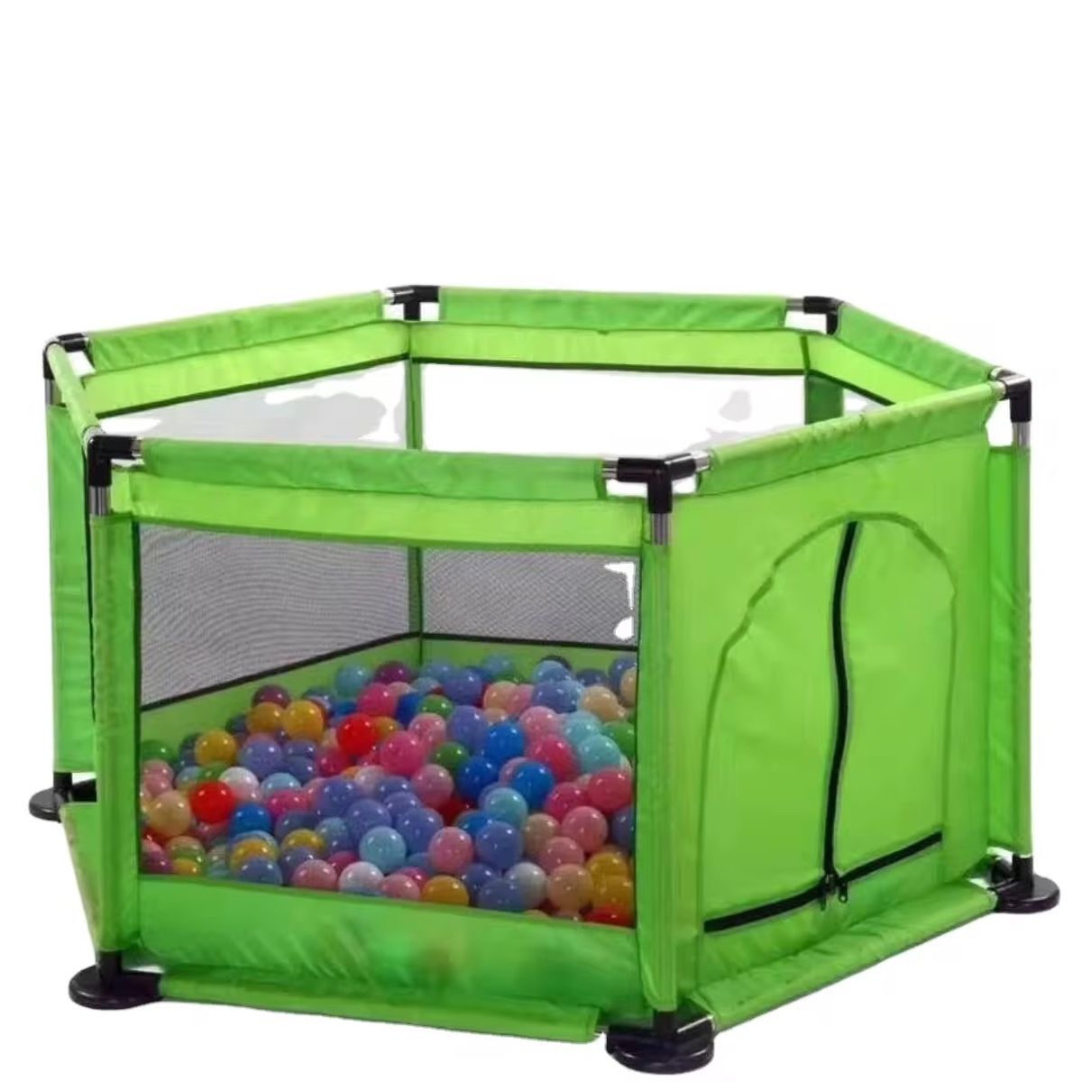 AMERICAN GENERICS - Piscina de Pelotas Infantil 1.2m x 60cm con 30 Pelotas - verde