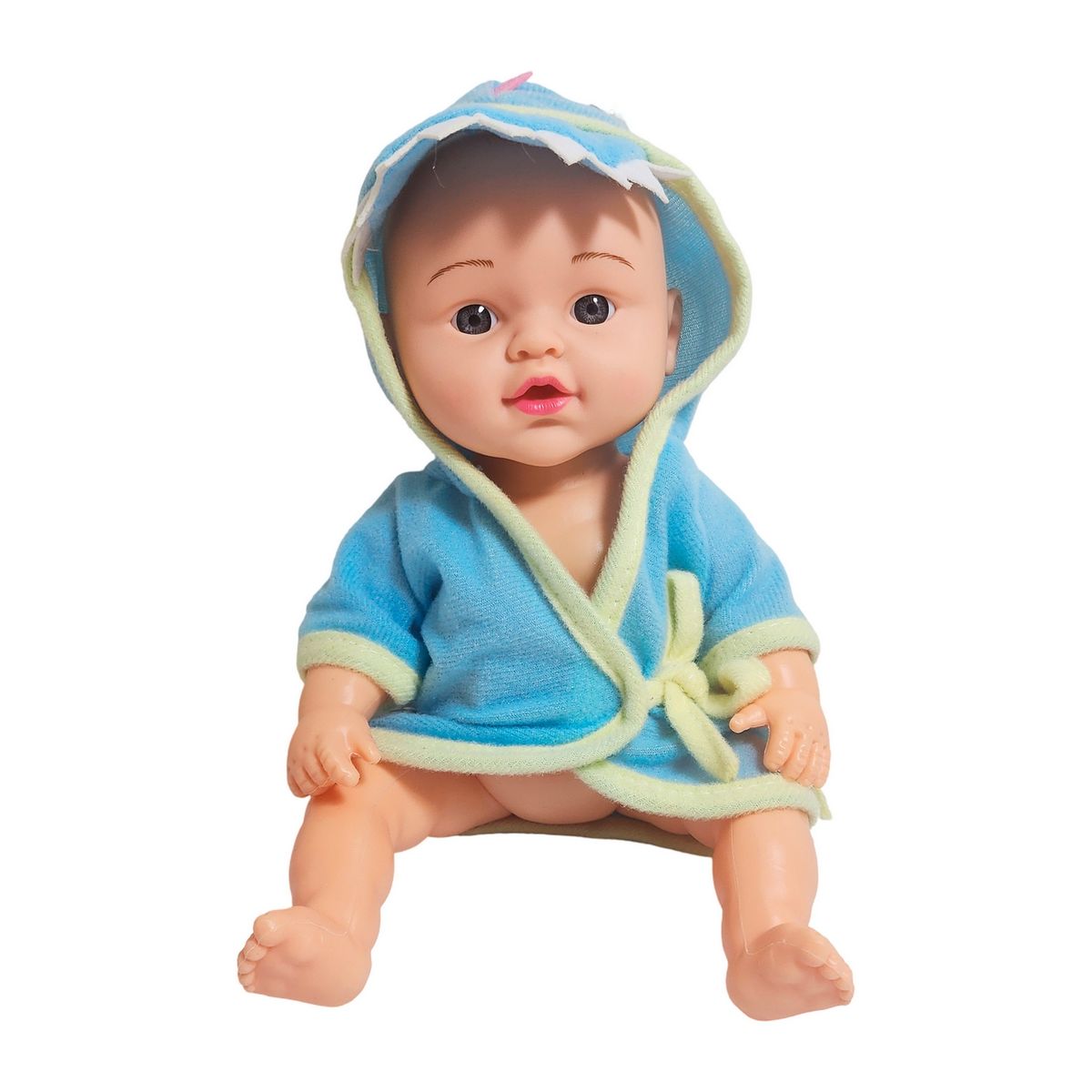 GENERICO - Muñeco Bebe Bata De Baño + Accesorios Juguete Niñas