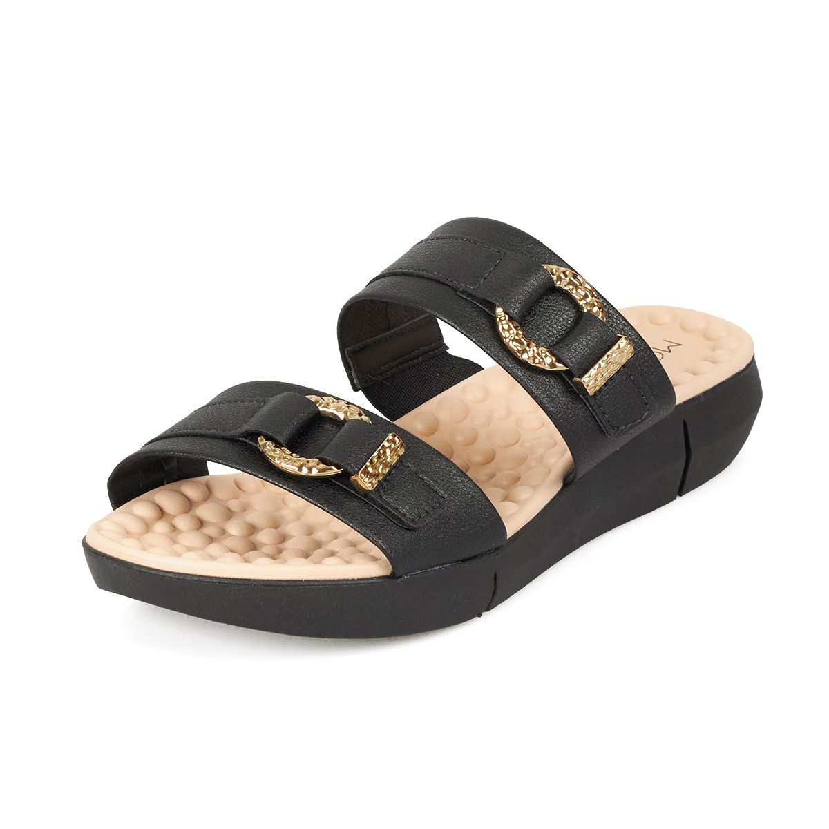 PRICE SHOES - Price Shoes Sandalia Confort para Mujer 0227142-142NEGRO
