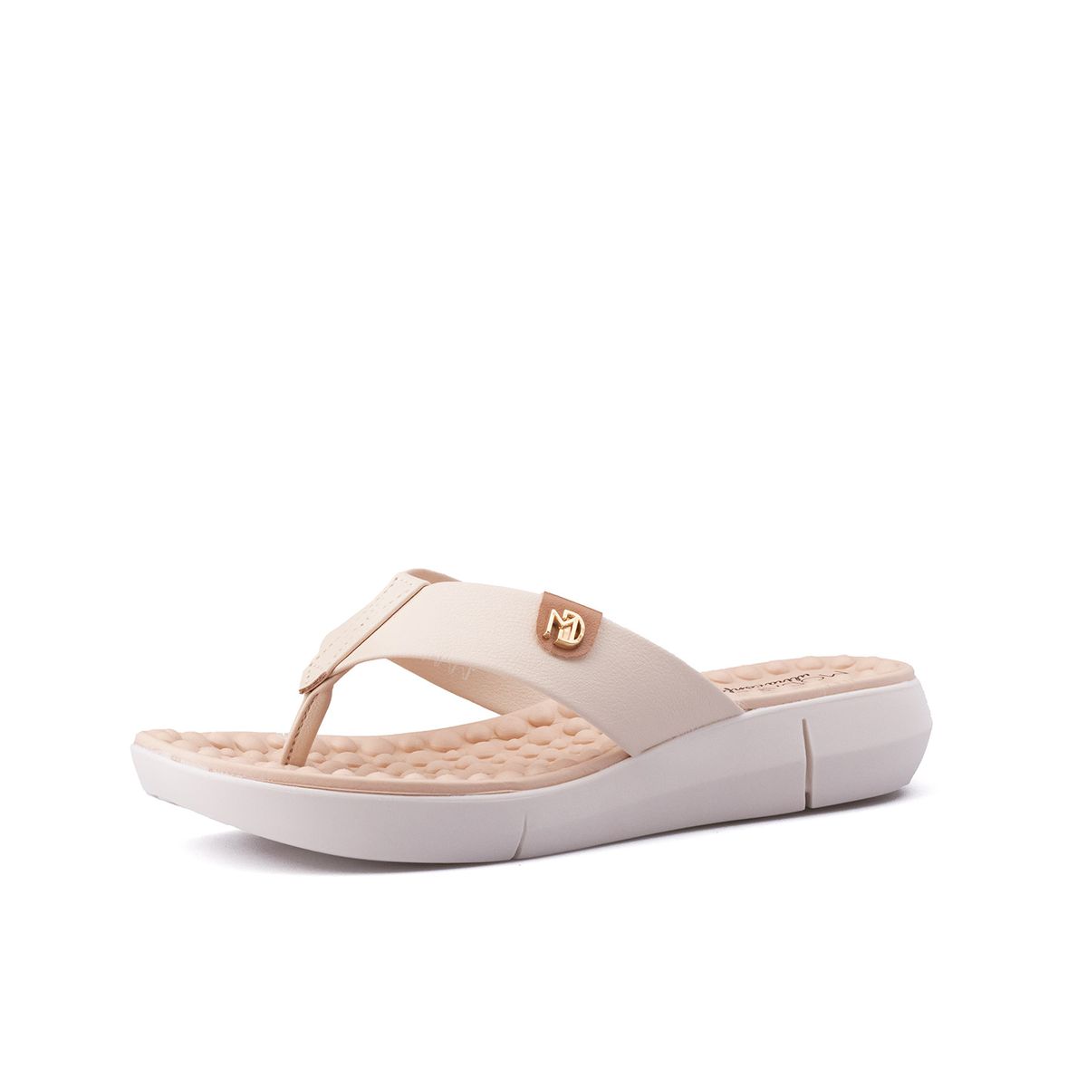 PRICE SHOES - Price Shoes Sandalia Playera para Mujer 0227142-106-1CREMA