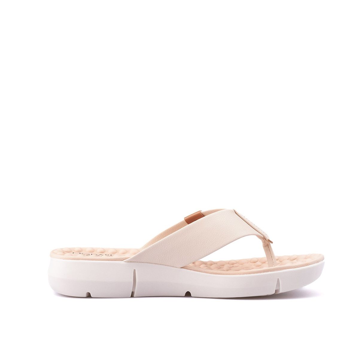 PRICE SHOES - Price Shoes Sandalia Playera para Mujer 0227142-106-1CREMA