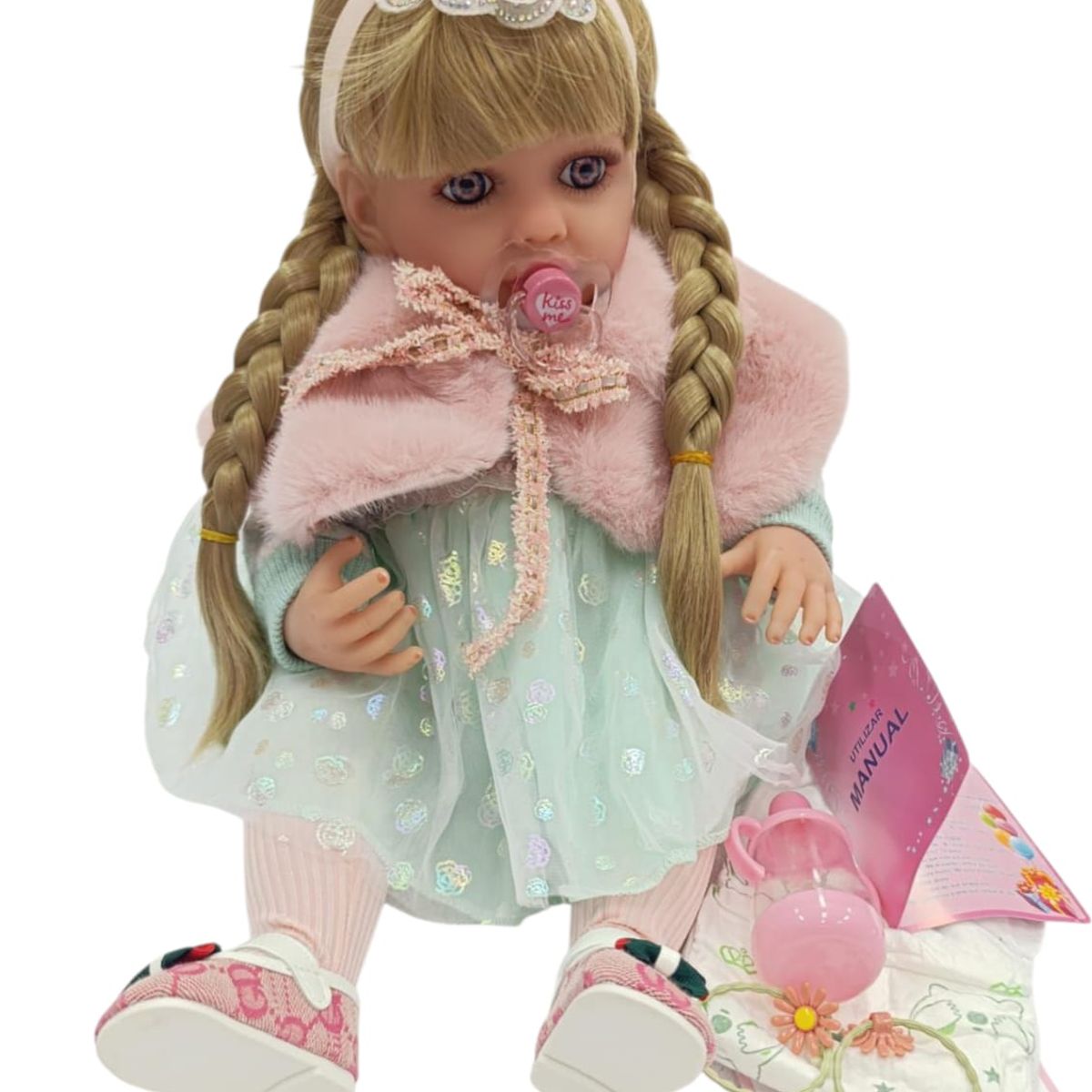 GENERICO - Muñeca Inteligente Realista Silicona Responde Preguntas