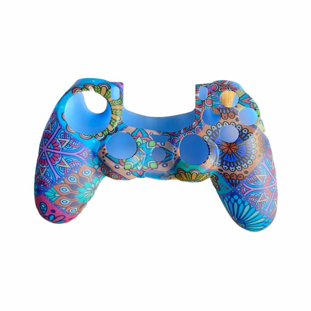 GENERICO - Protector Funda En Silicona Mandalas Para Control Ps4