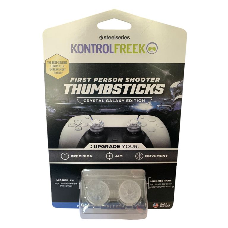 2 Grips/ Freeks Protector Para Anologo Control Ps4 y Ps5 Transparente ...