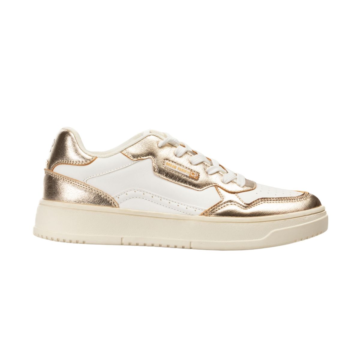 OCEAN PACIFIC - Tenis para Mujer OP Clasicos Dorados