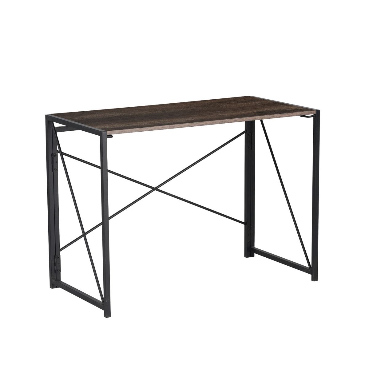 RELAN - Escritorio Plegable Estilo Industrial Relan Compacto 100x50x72 Cm