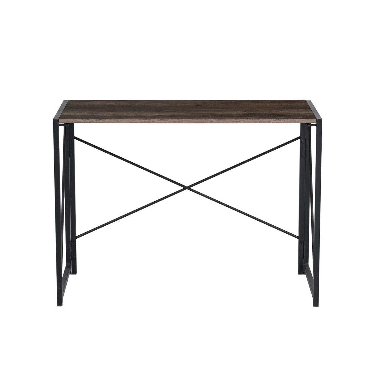 RELAN - Escritorio Plegable Estilo Industrial Relan Compacto 100x50x72 Cm