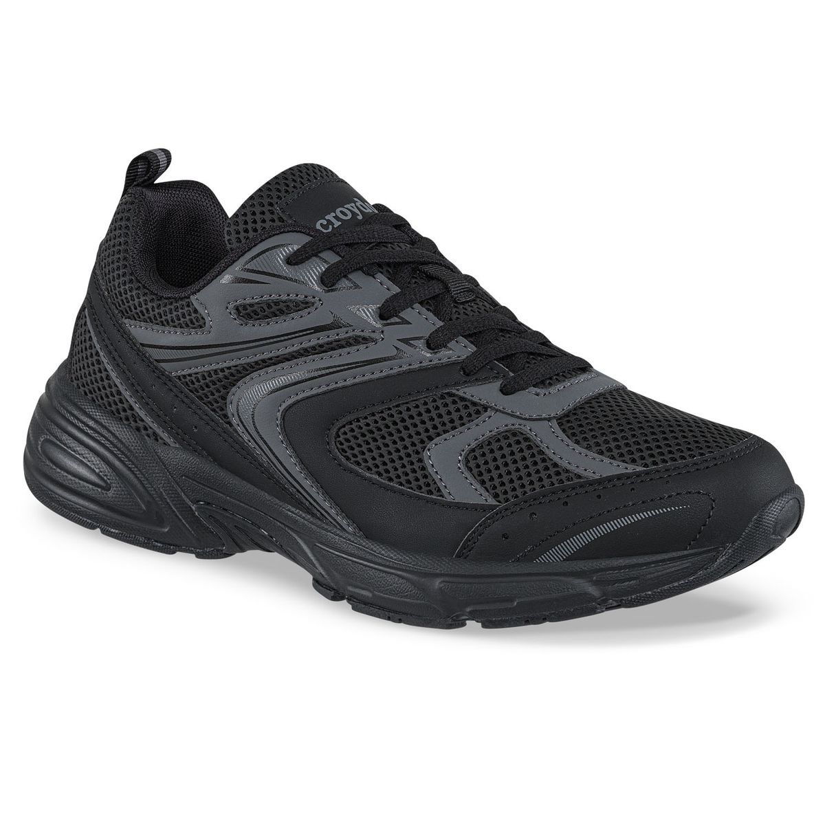 CROYDON - Tenis Urbanos Bilaro Negro-Gris Croydon para Hombre