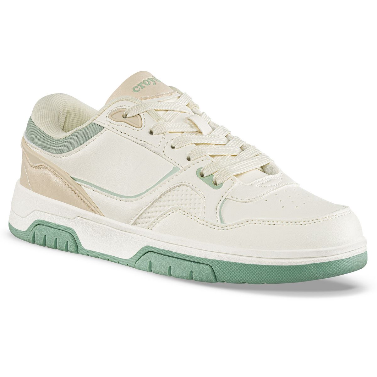 CROYDON - Tenis Urbanos Crazin Beige Croydon para Mujer