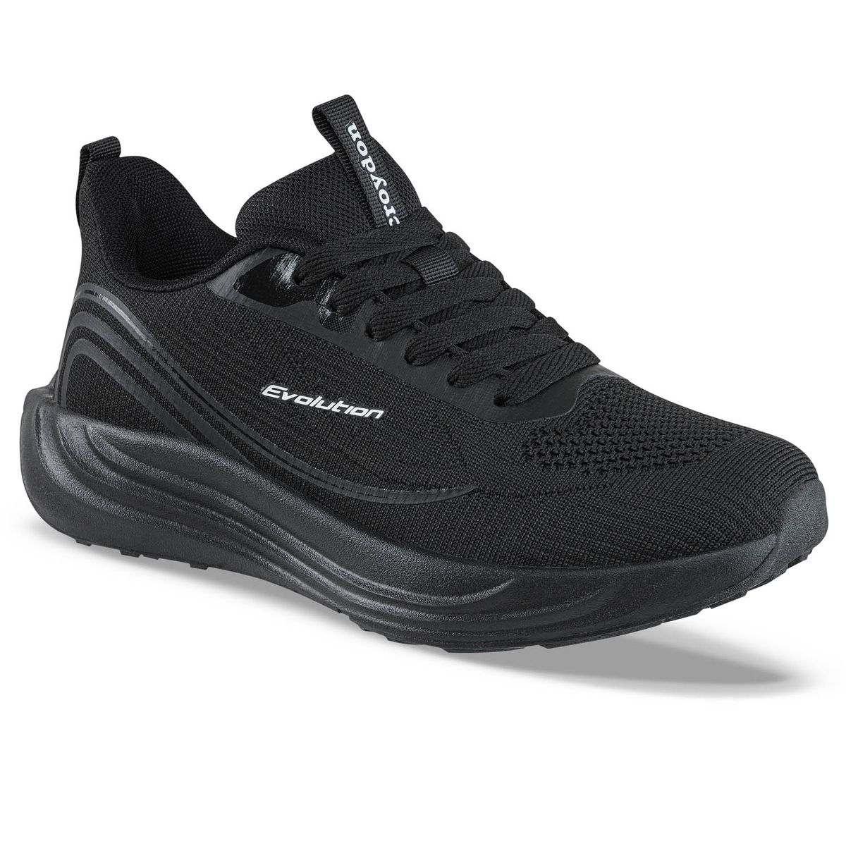 CROYDON - Tenis Running Peko Negro-Negro Croydon para Mujer