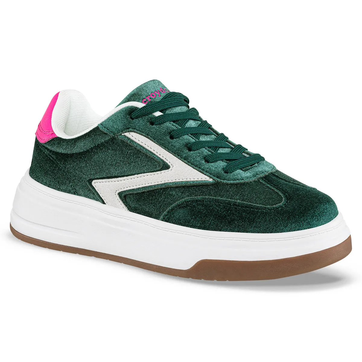 CROYDON - Tenis Slinder Verde Croydon para Mujer