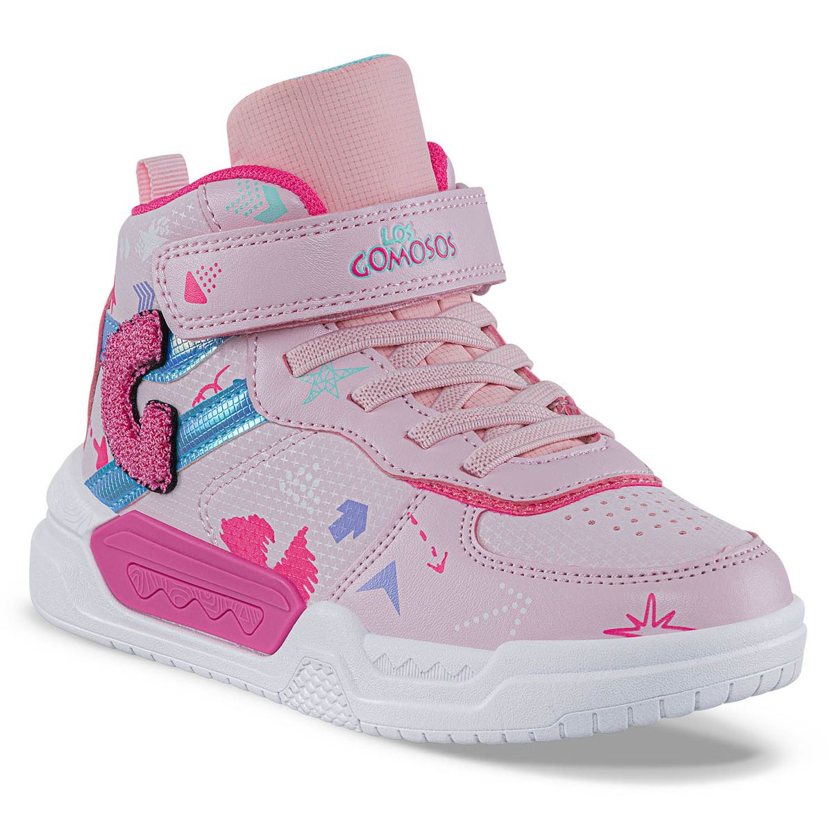 LOS GOMOSOS - Tenis Urbanos Nupalo Rosa-Fucsia Los Gomosos para Niña