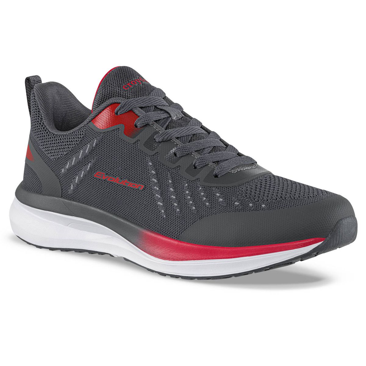 CROYDON - Tenis Running Deno Gris Osc Croydon para Hombre