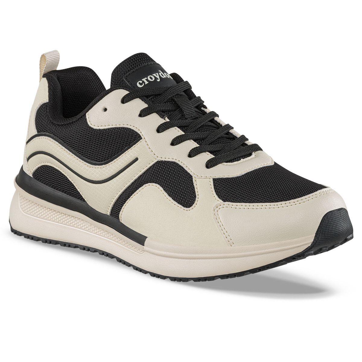 CROYDON - Tenis Urbanos Salur Beige Croydon para Hombre