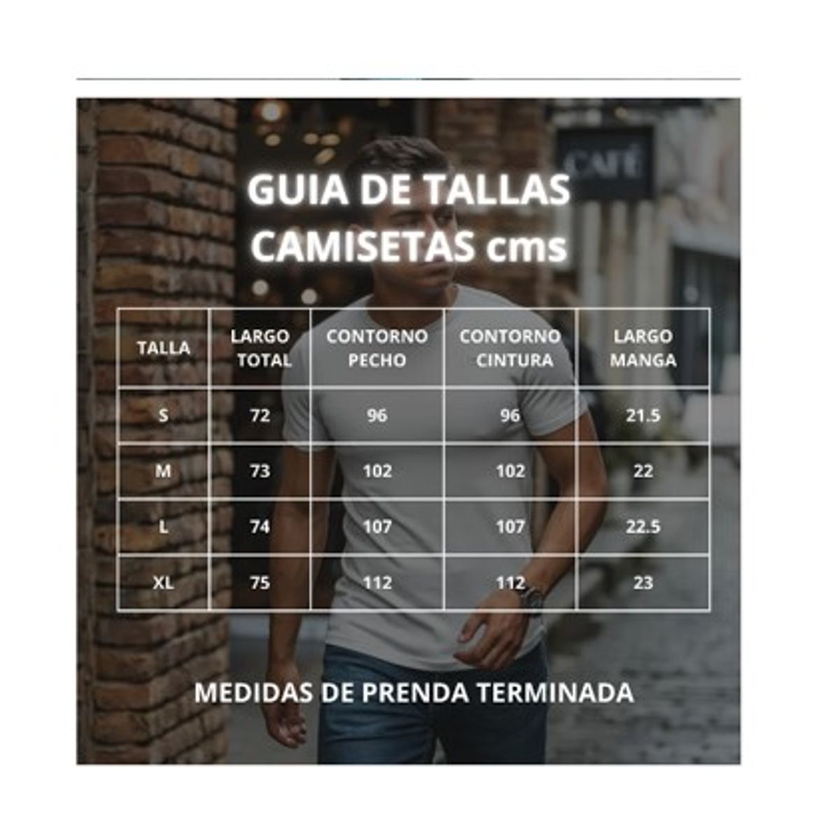 AMERICAN GENERICS - CAMISETA NEGRA EMPIRE- SLIM FIT