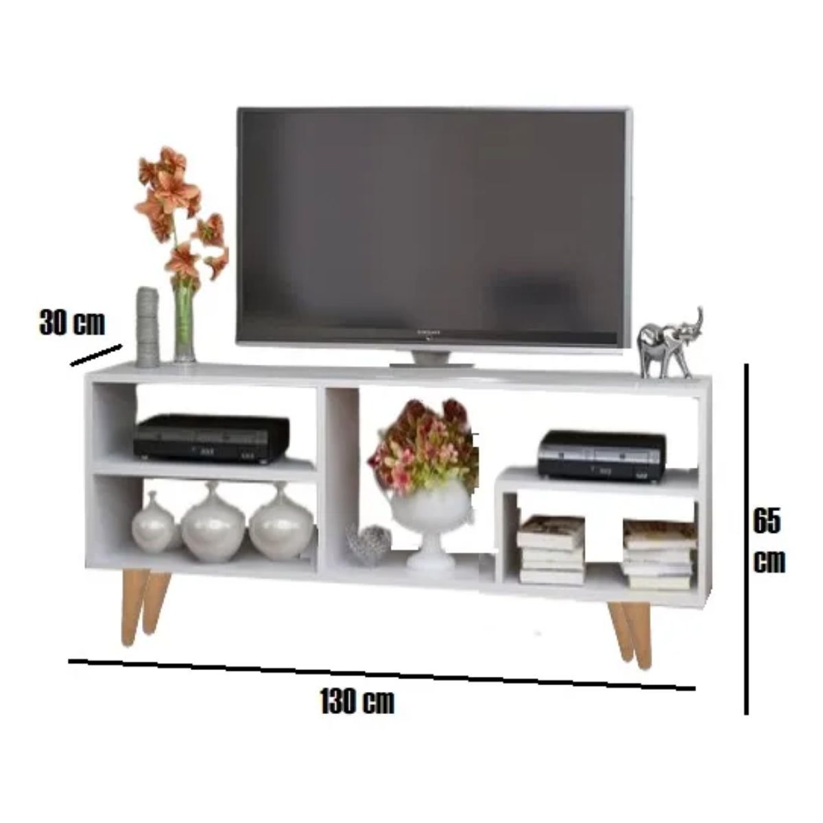 GENERICO - Mueble Mesa De Tv, Centro De Entretenimiento 130 Cm