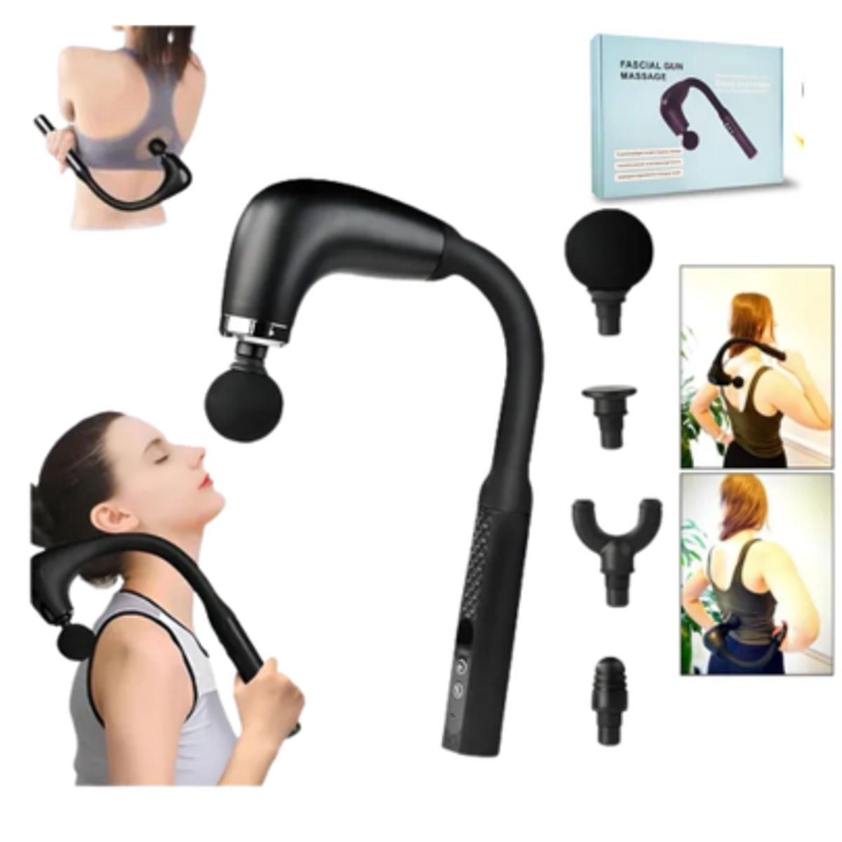 SHEN HUANG - Masajeador Eléctrico De Percusión Multifuncional