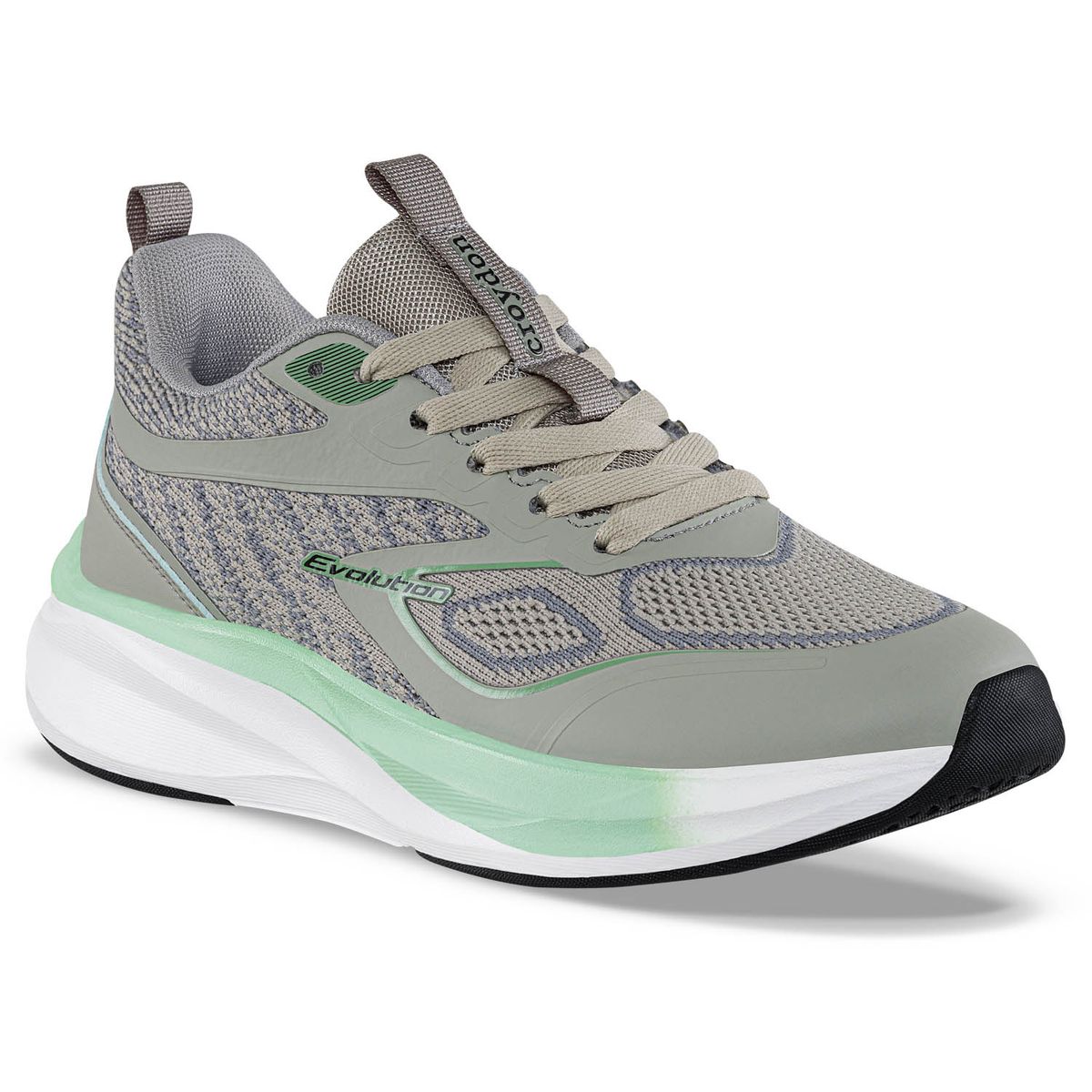 CROYDON - Tenis Running Naki Gris Croydon para Mujer