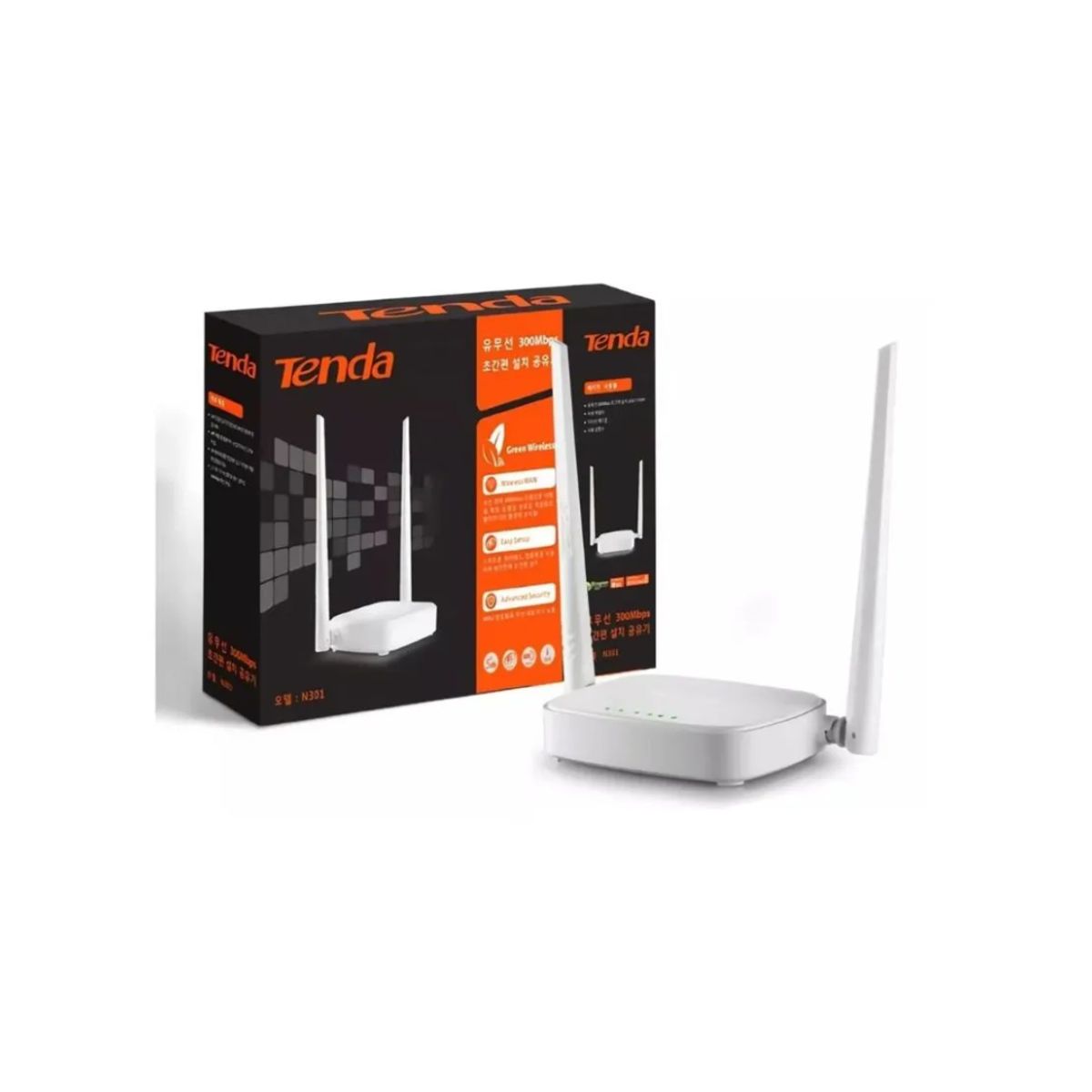 TENDA - Router Tenda N301 300mbps 2 Antenas