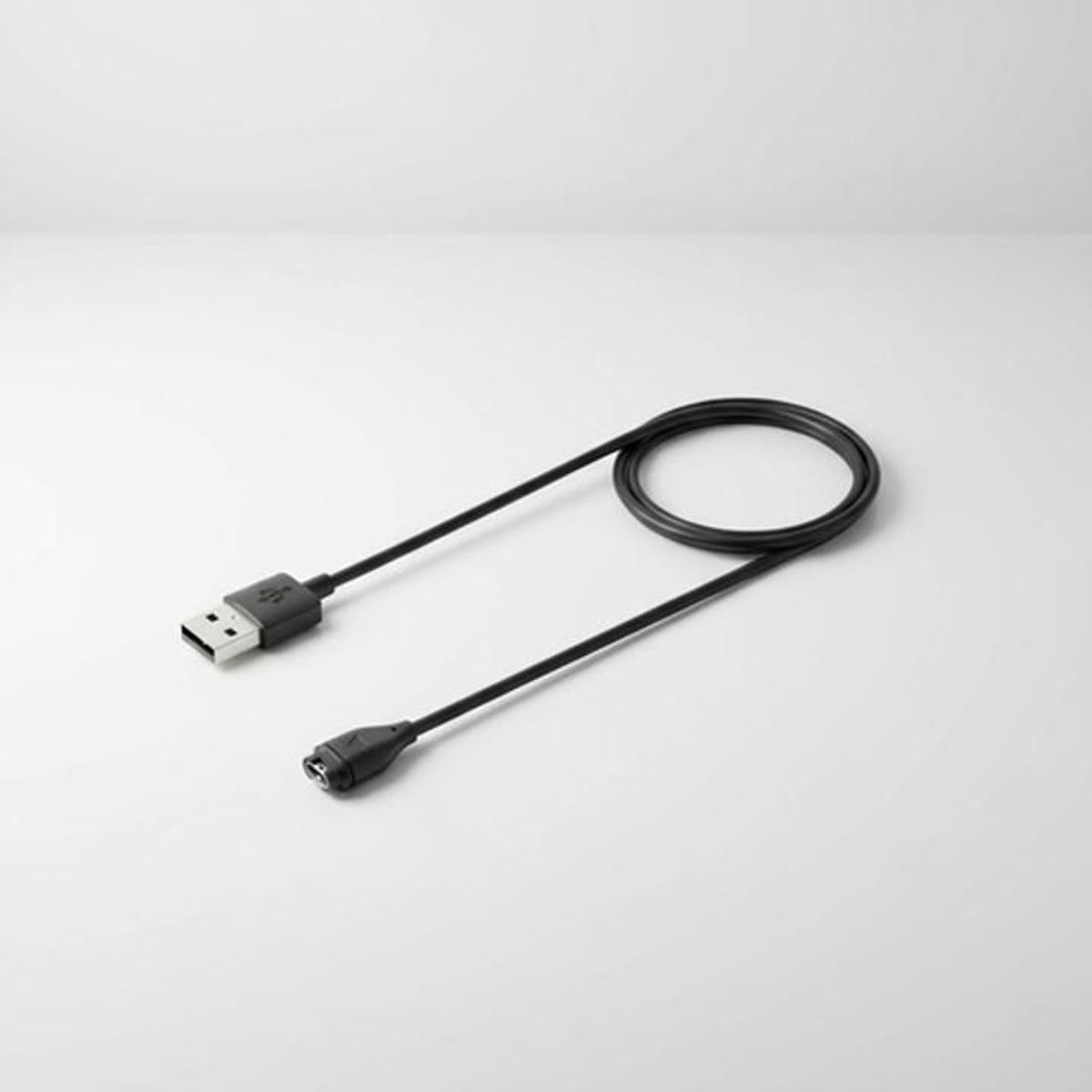 GENERICO - Cable Cargador Reloj Garmin Watch Fenix Forerunner Negro Usb