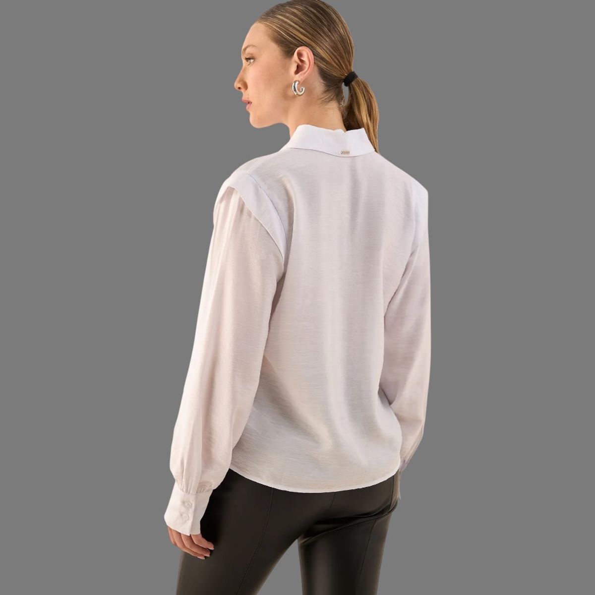 ESPRIT - Esprit Camisa para Dama Estampada Blusa Mujer Sofisticada