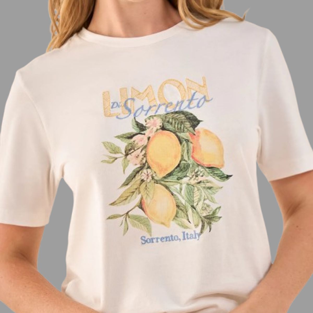 ESPRIT - Esprit Camiseta Dama Estampada Blusa Mujer Ideal para Diario