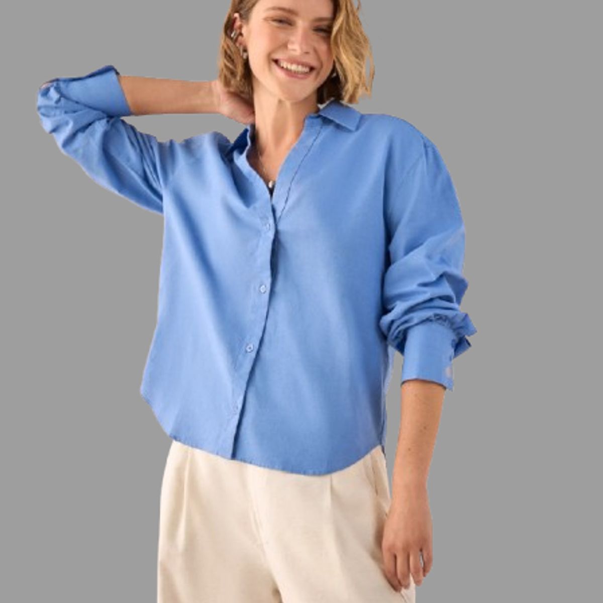 ESPRIT - Esprit Vestido Maxi para Dama Estilo Tropical Con Mangas Casual