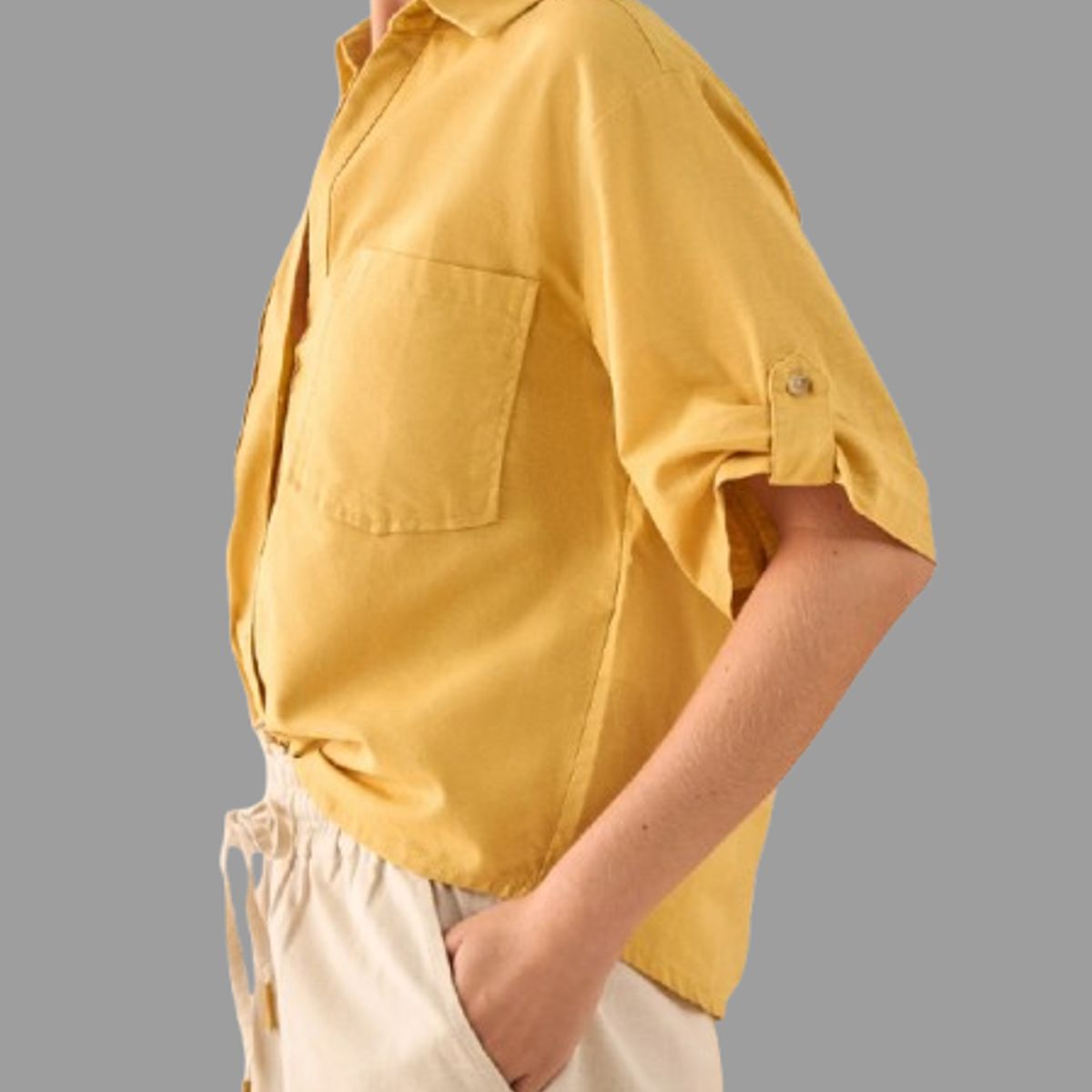 ESPRIT - Esprit Camisa Dama de Algodón  Blusa Mujer Cómoda y Fresca