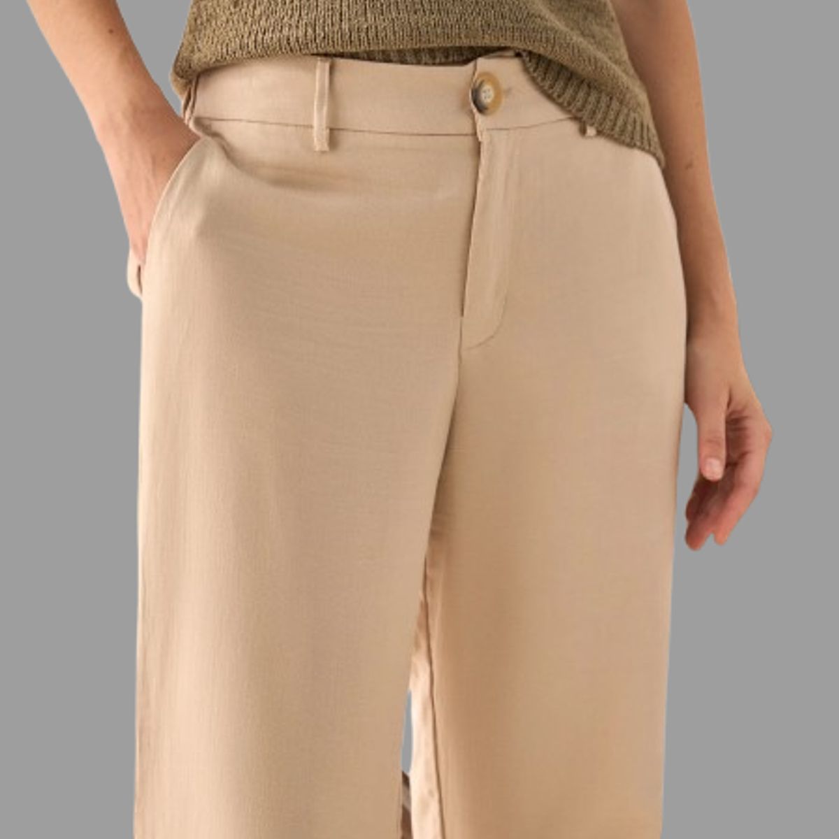 ESPRIT - Esprit Pantalón para Dama Elegante Ideal para Oficina