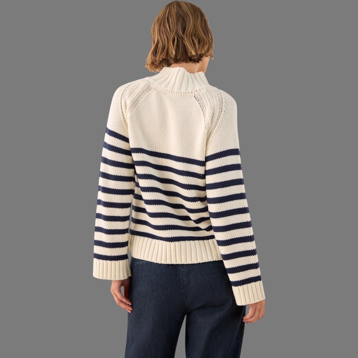 ESPRIT - Esprit Suéter Tejido  para Dama con Cremallera Casual