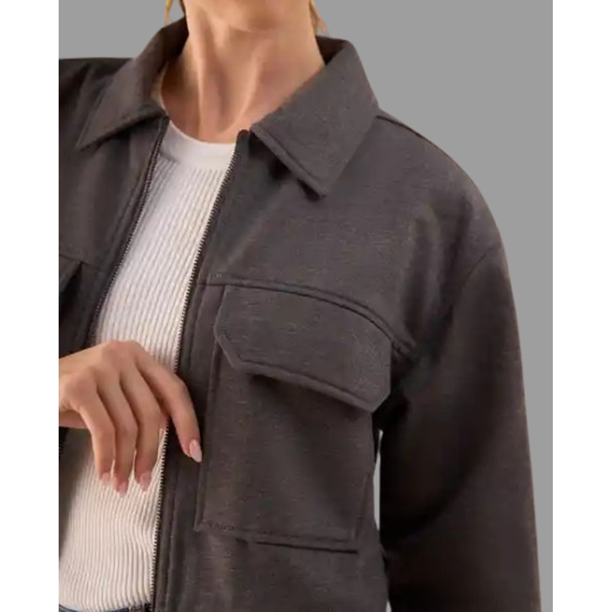 ESPRIT - Esprit Jean para Dama Wide Leg Tiro Medio Ideal para Diario