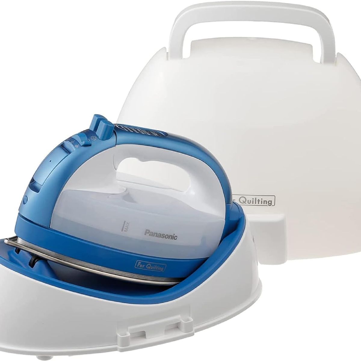 PANASONIC - Plancha a vapor portátil Panasonic suela de acero NI-QL1000A