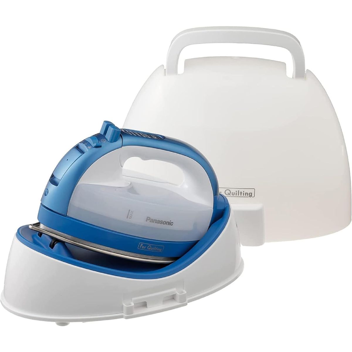 PANASONIC - Plancha a vapor portátil Panasonic suela de acero NI-QL1000A