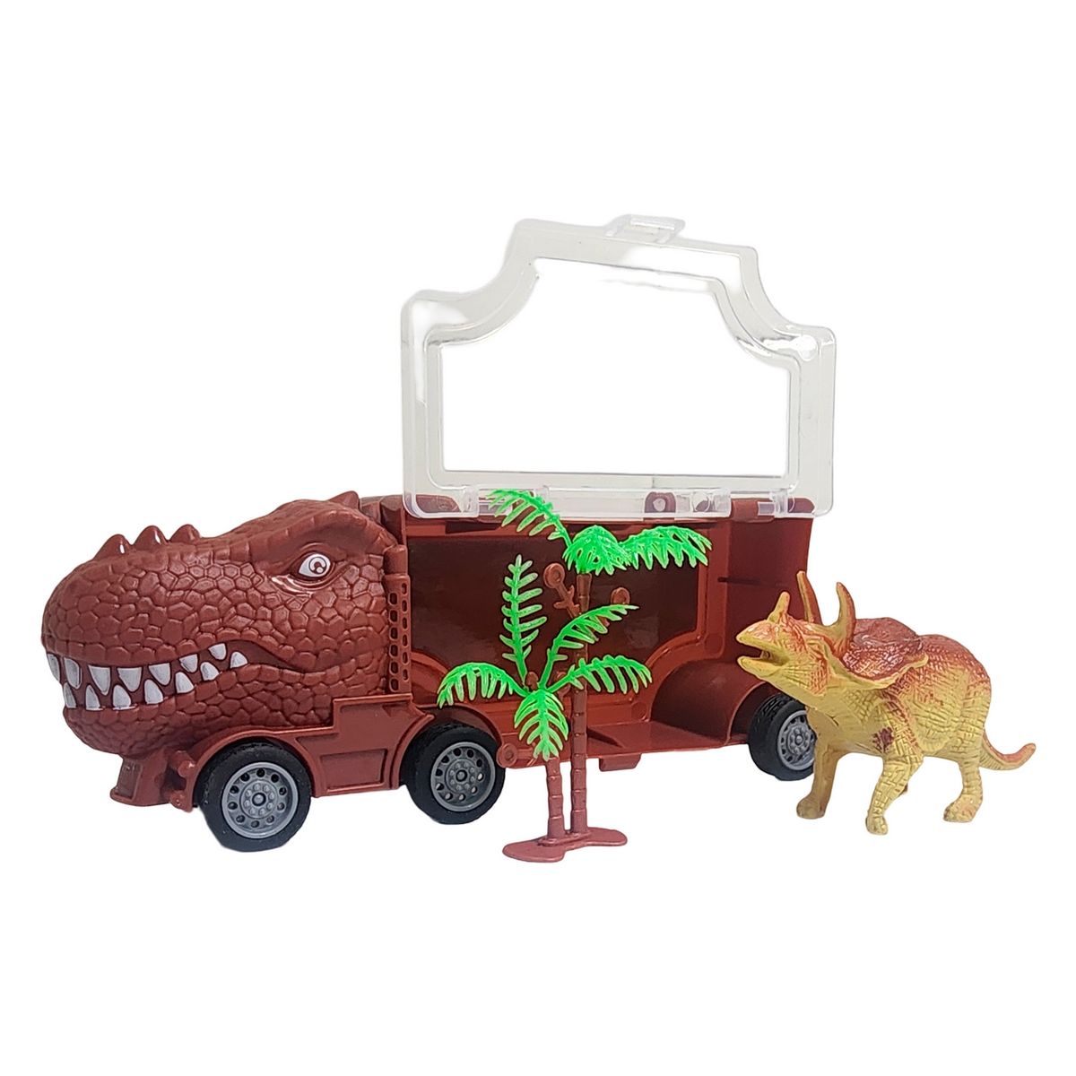 GENERICO - Carro Camion Dinosaurios Transporte Juguete Niños