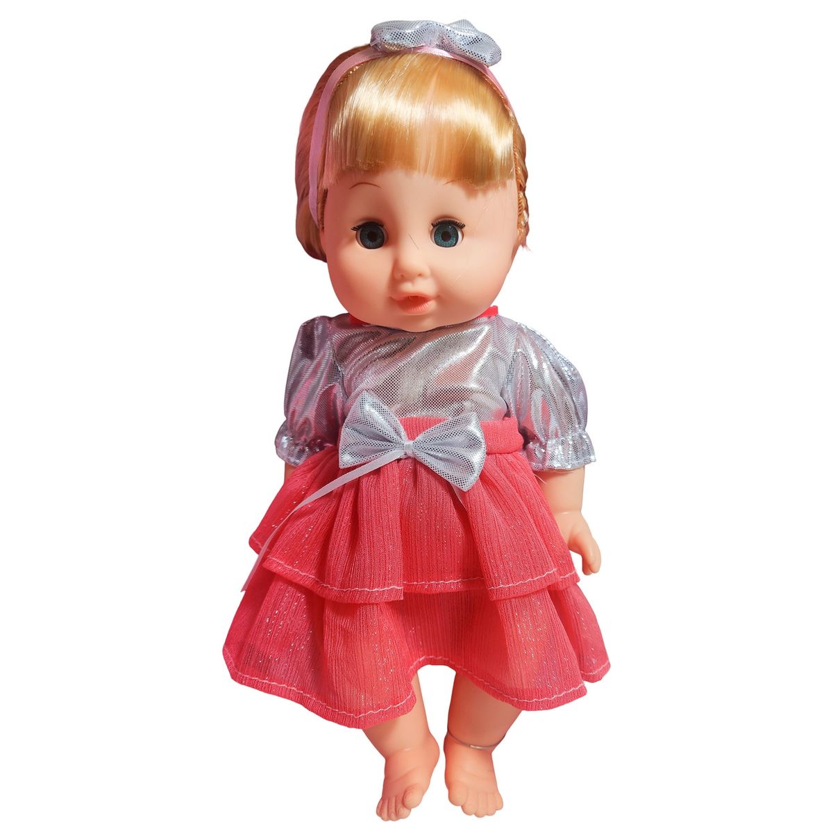 GENERICO - Muñeca Bebe Con Vestido + Accesorios Bacinilla Y Pañal