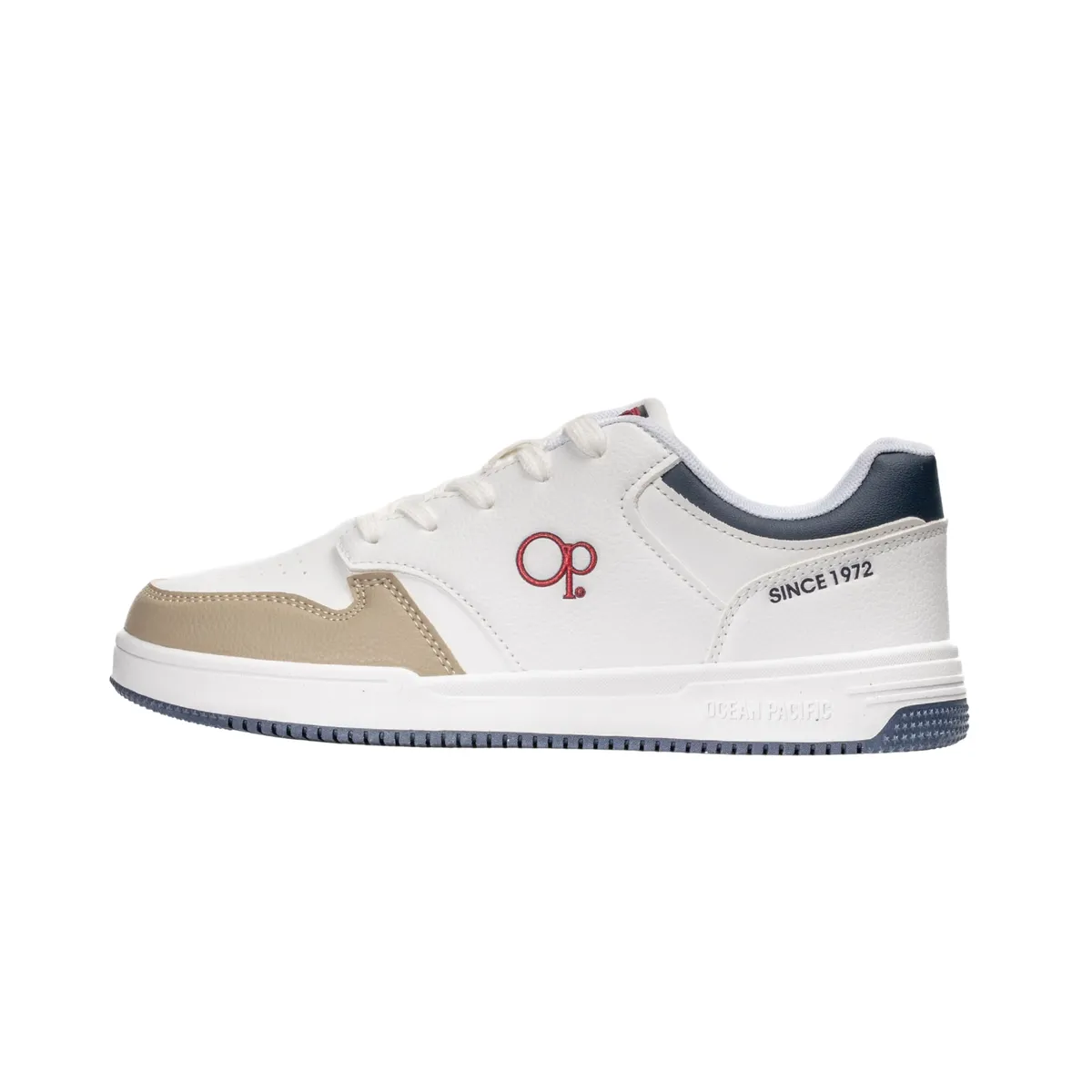 OCEAN PACIFIC - Tenis Ocean Pacific Elion Classic para Hombre color Blanco y Azul