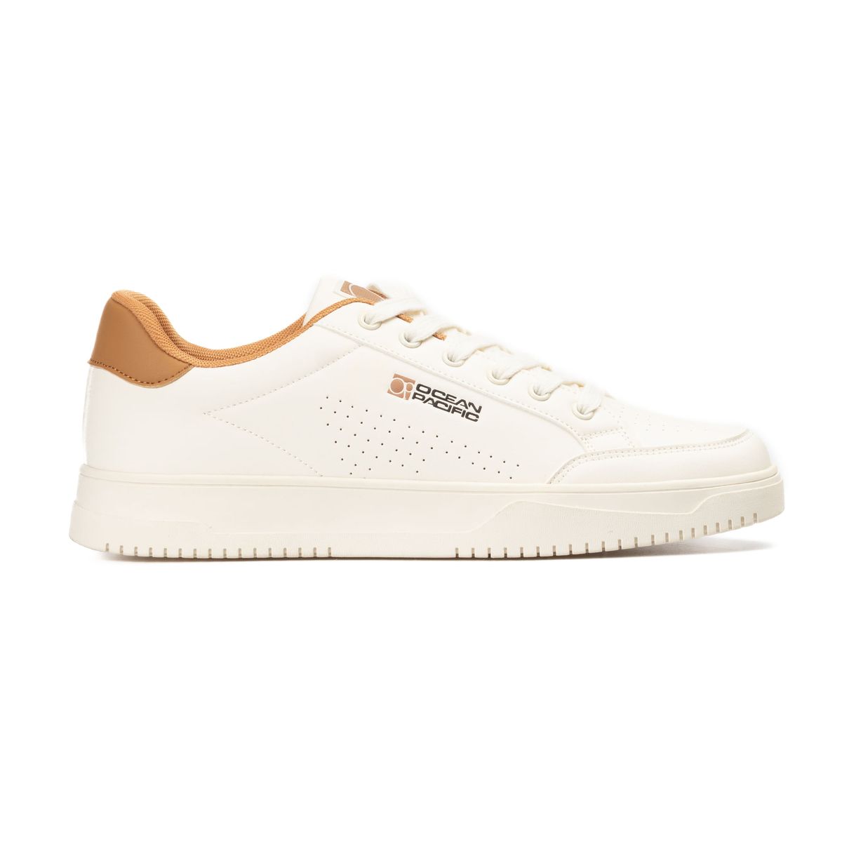 OCEAN PACIFIC - Tenis Ocean Pacific Ciro Casuales para Hombre color Beige y Taupe