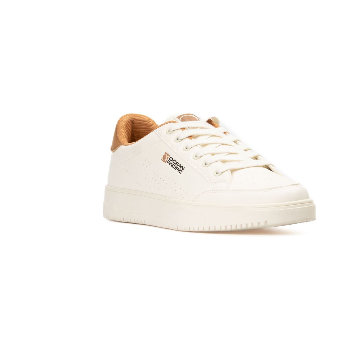 OCEAN PACIFIC - Tenis Ocean Pacific Ciro Casuales para Hombre color Beige y Taupe