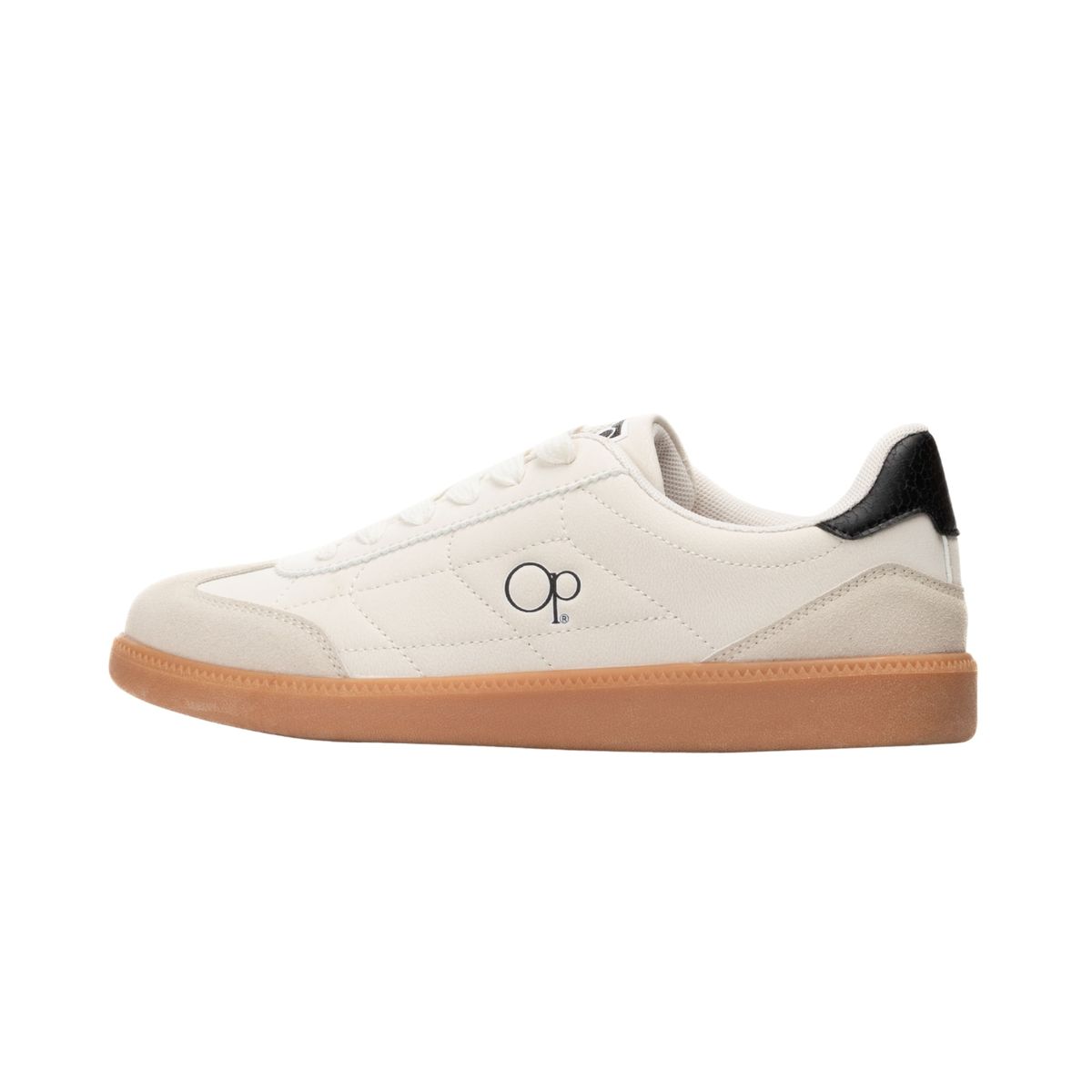 OCEAN PACIFIC - Tenis Ocean Pacific Luma Classic para Mujer color Beige y Negro