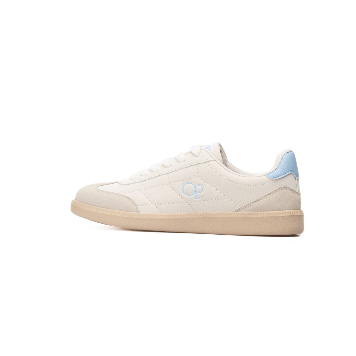 OCEAN PACIFIC - Tenis Ocean Pacific Luma Classic para Mujer color Beige y Azul