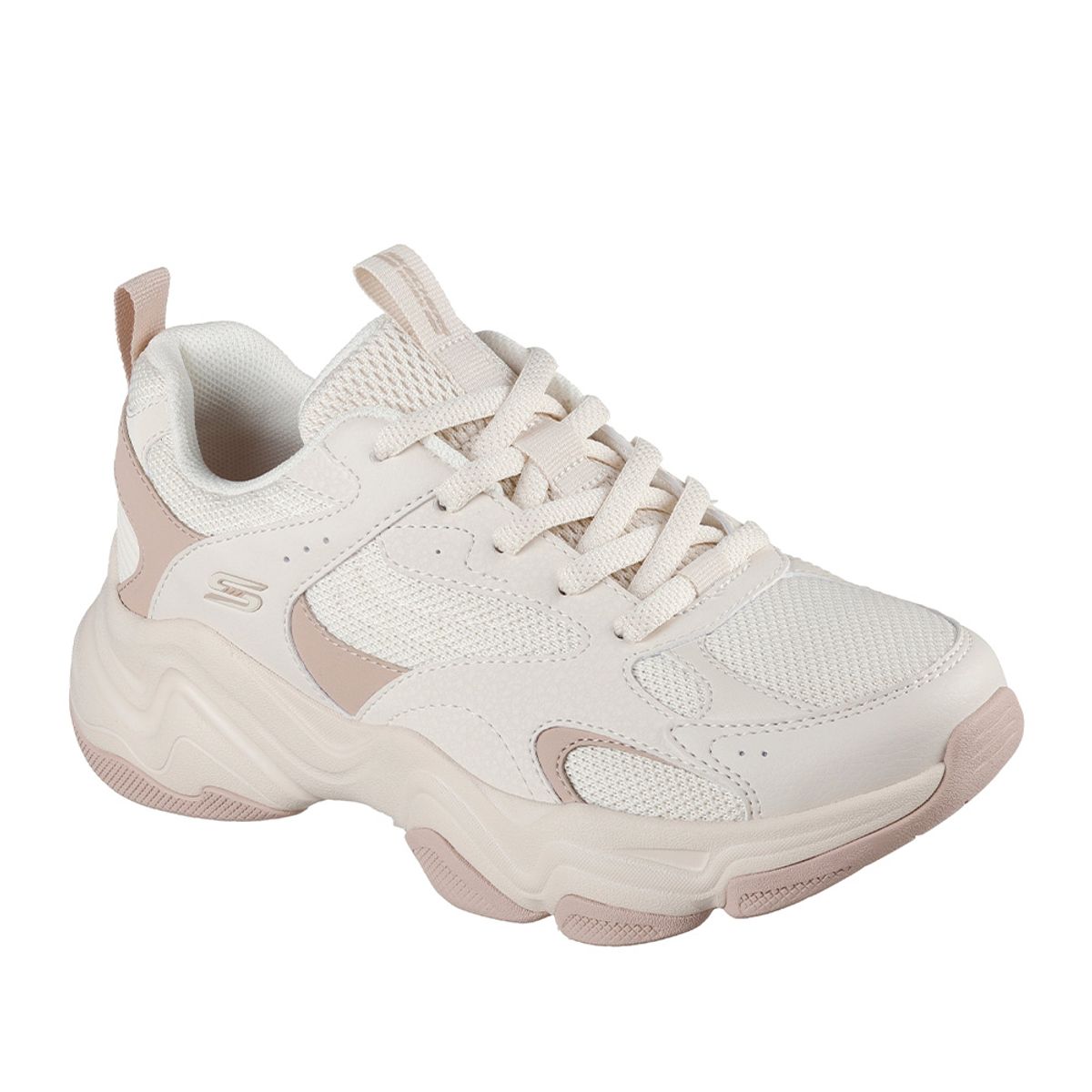 SKECHERS - Tenis Casual de Mujer skechers  117685nat Beige