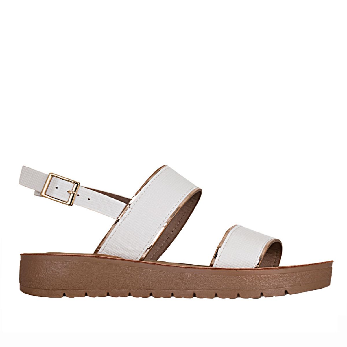 FRATTINI - Sandalia Casual de Mujer frattini H3y8987-15 Blanco