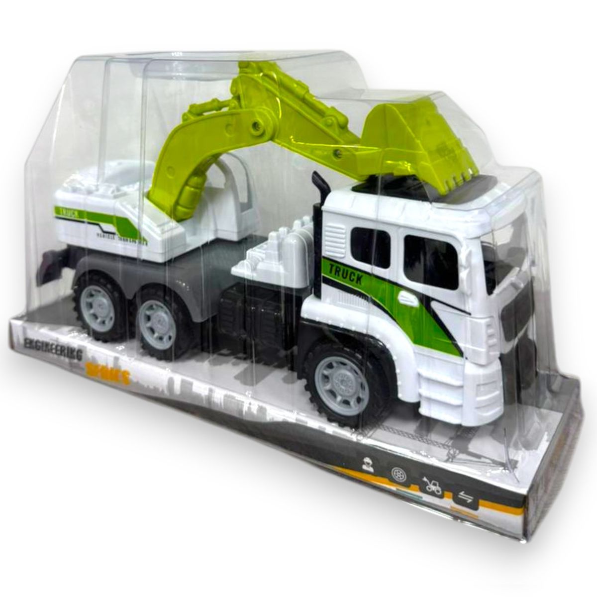 KIDSHOP - Carro Camión Retroexcavadora Construcción Juguete Niño Zk004