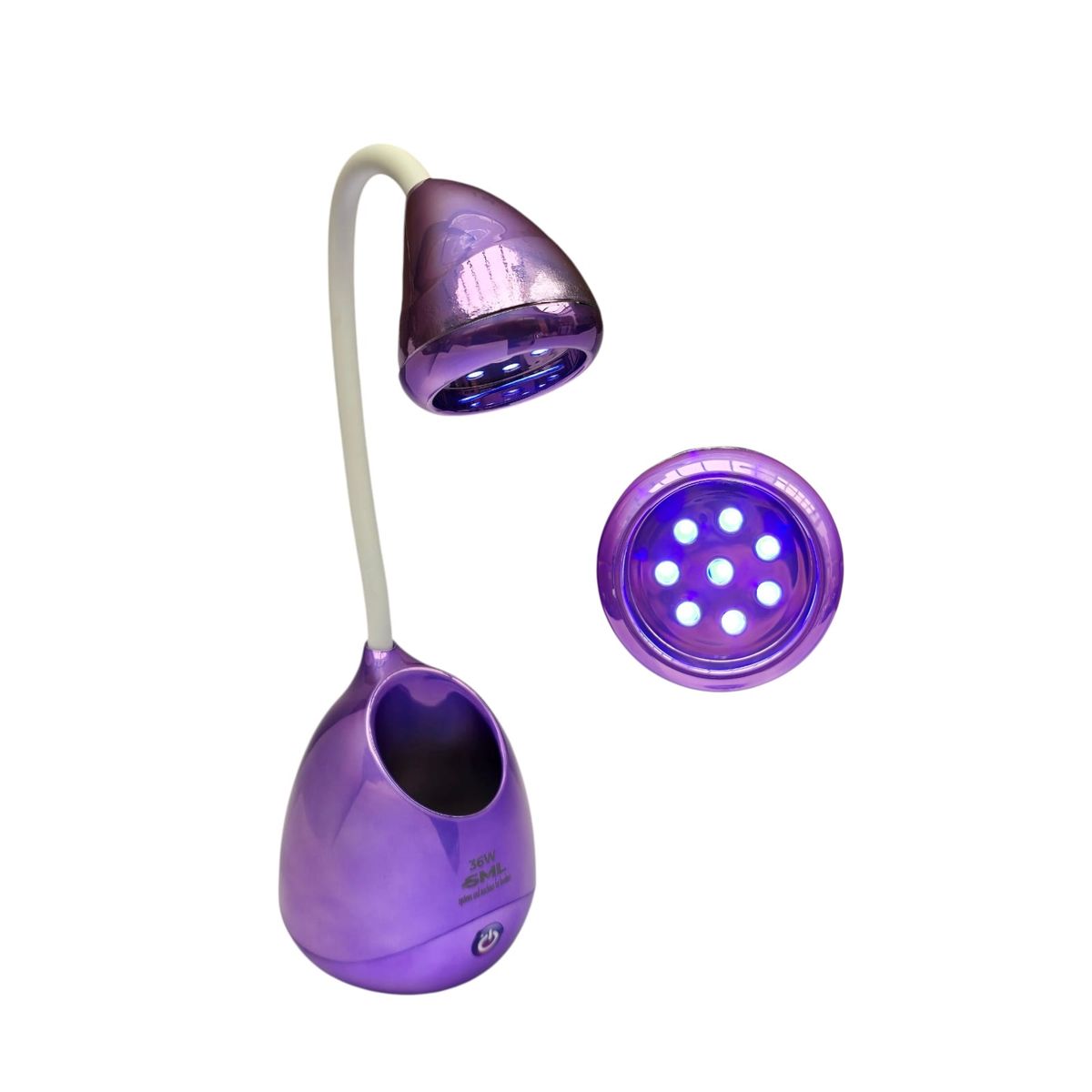GENERAL - Lampara De Uñas Sistema Press On L126 Digital 36W Morado
