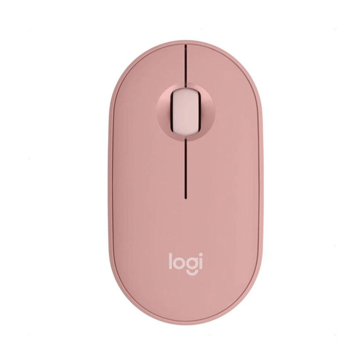 LOGITECH - Mouse Logitech Pebble Mouse 2 M350s Rose Bluetooth Silencioso