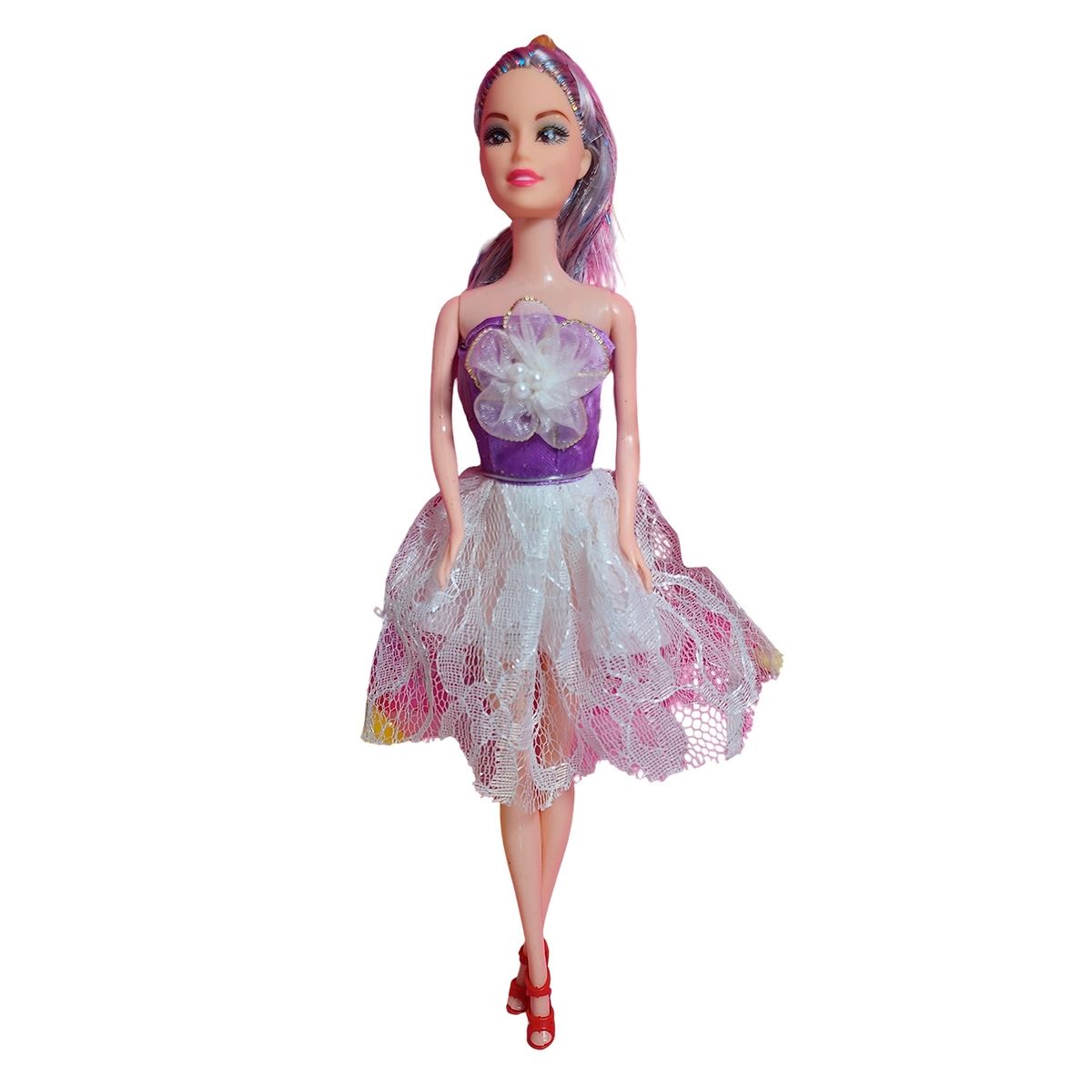 GENERICO - Muñeca Vestido Elegante Accesorios + Castillo Princesa Niñas