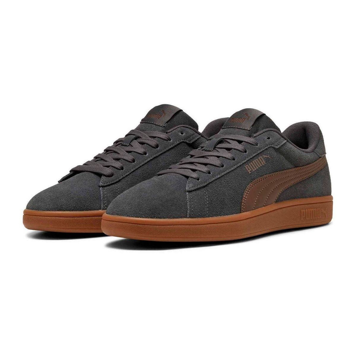 PUMA - Tenis Puma Gris Hombre Smash 30 - 390984-26