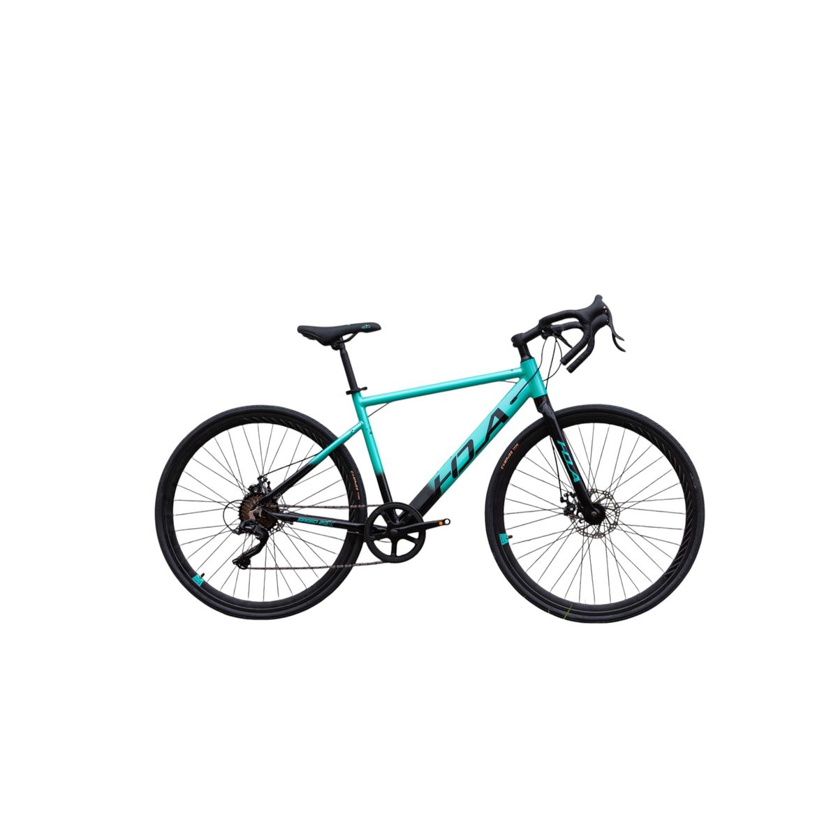 SFORZO - Bicicleta Hola Rin 700 De Ruta 1*8 En Aluminio