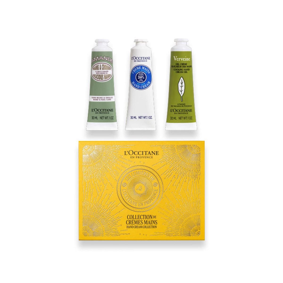LOCCITANE - Kit Trio Cremas para Manos Icónicas