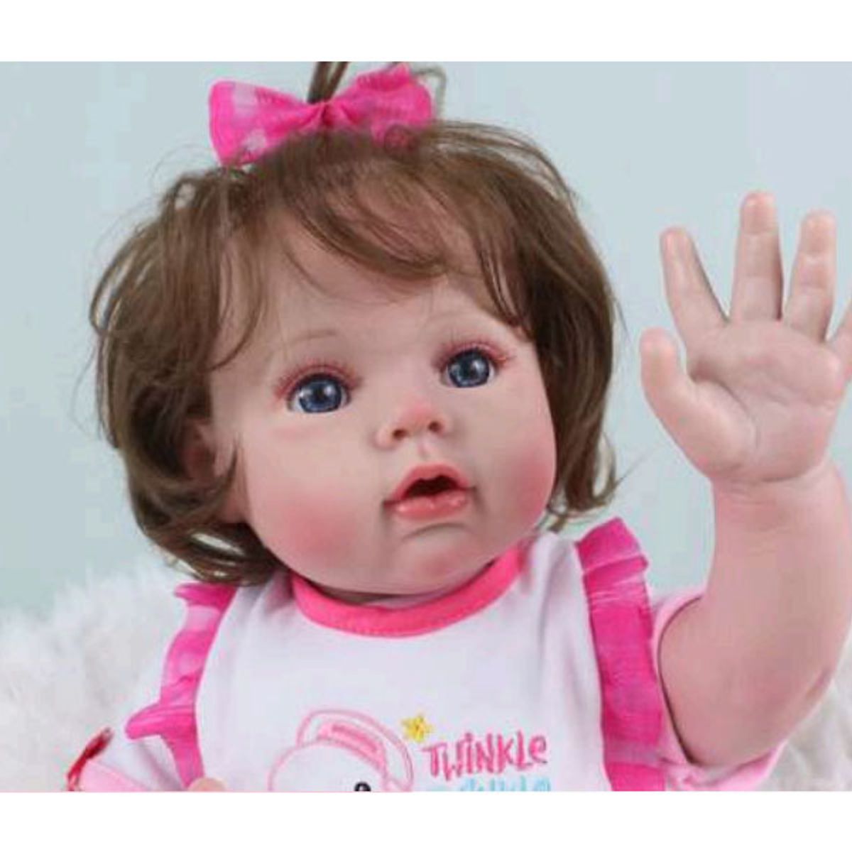 GENERICO - Muñeca Bebé Real Reborn Cuerpo Suave